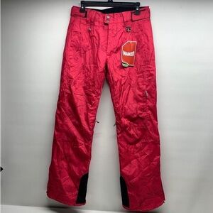 MARKER SKI PANTS marble pink size 6 NWT